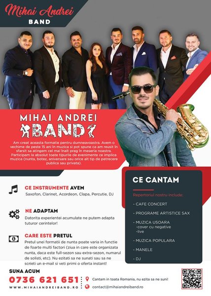 Formatie nunta - Mihai Andrei Band